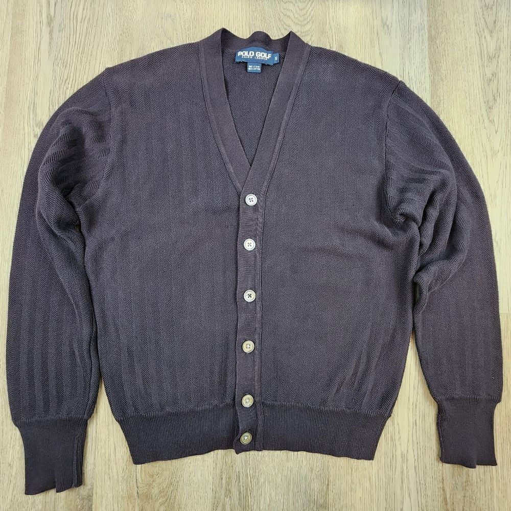 Polo Ralph Lauren Golf 100% Cotton Cardigan size S